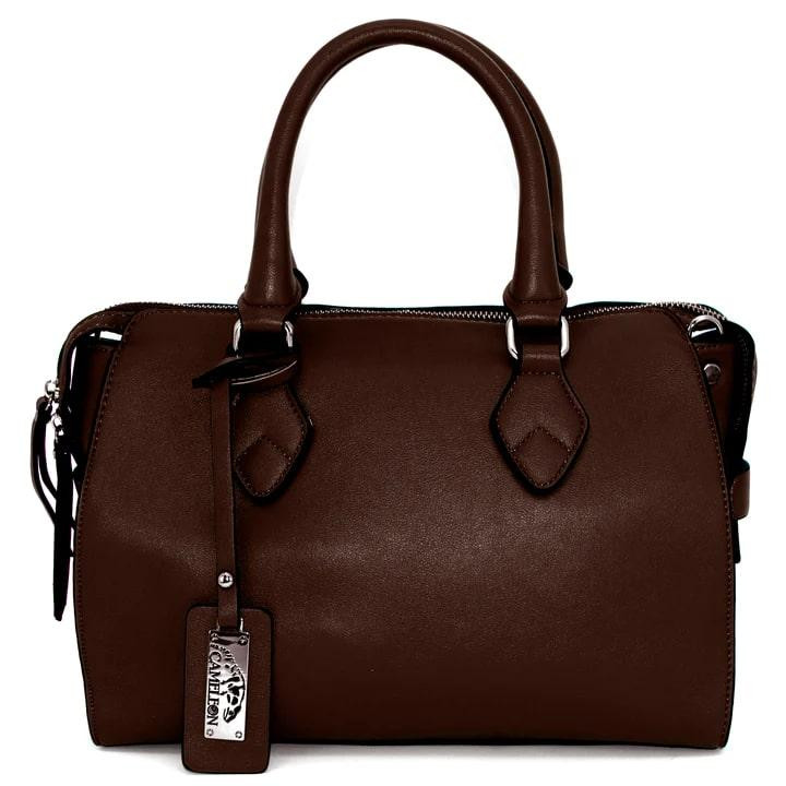 Rugged Rare Cameleon Bella Concealed Carry Purse Dark Chestnut - 49647