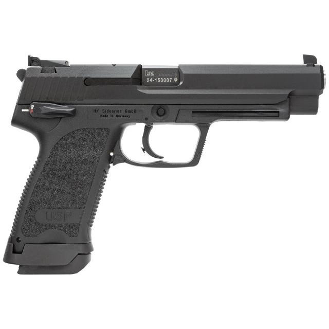 Heckler & Koch USP9 Expert V1 9mm 5.19" 15rd Pistol, Black - 81000361