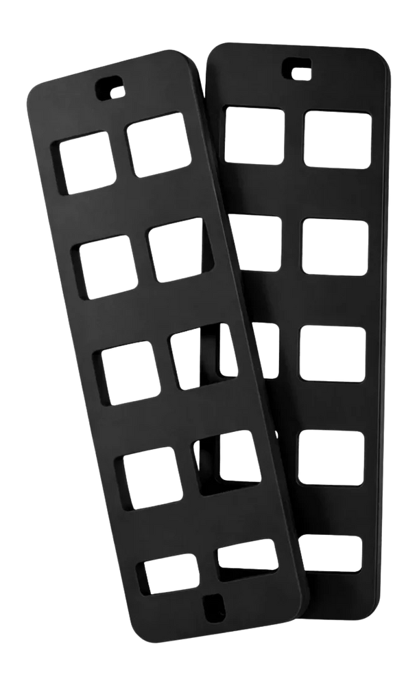 MTM Ammo Can Molle Panels for ACDC50, Black - ACDC50MP