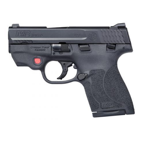 Smith & Wesson M&P9 Shield M2.0 Crimson Trace 9mm 3.1" 7rd Handgun, Black - 11671U