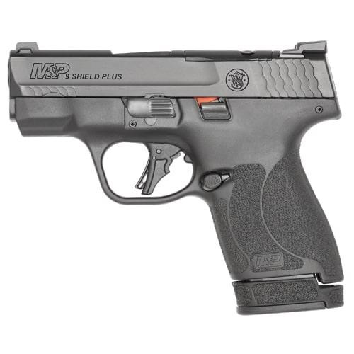 Smith & Wesson M&P Shield Plus 9mm 3.1" 10rd Handgun, Black Armornite - 13558U