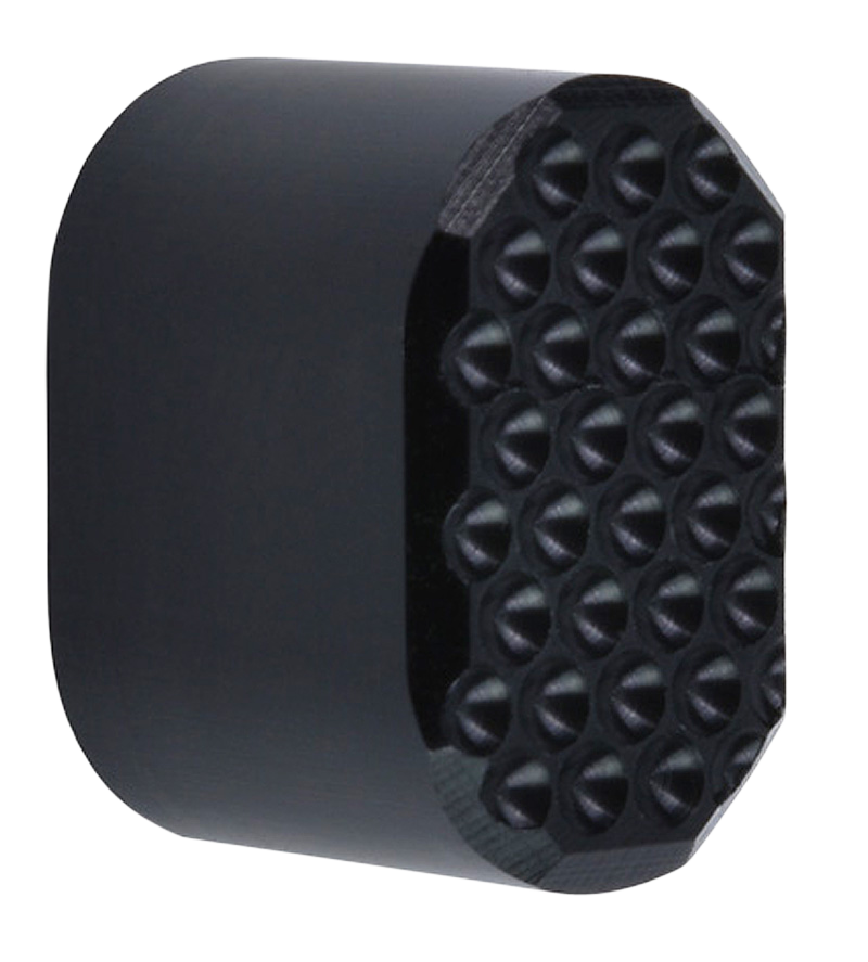 Phase 5 Weapon Systems Dimpled Mag Release, Black Anodized - PMRBLKDIMPLED