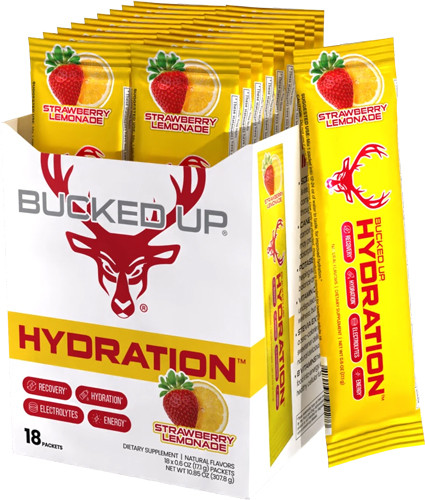 Bucked Up Hydration 2.0 Strawberry Lemonade 8 Count - 11001124