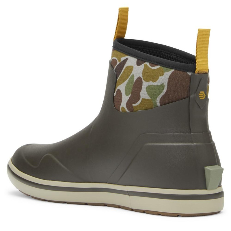 LaCrosse Mens Alpha Deck Boot 6" Olive/Camo - 621201-11.5