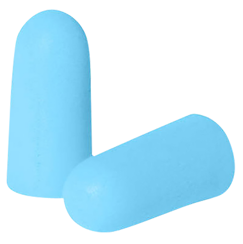Radians Prohibitor Earplugs Foam, Aqua Blue - FP74B/25
