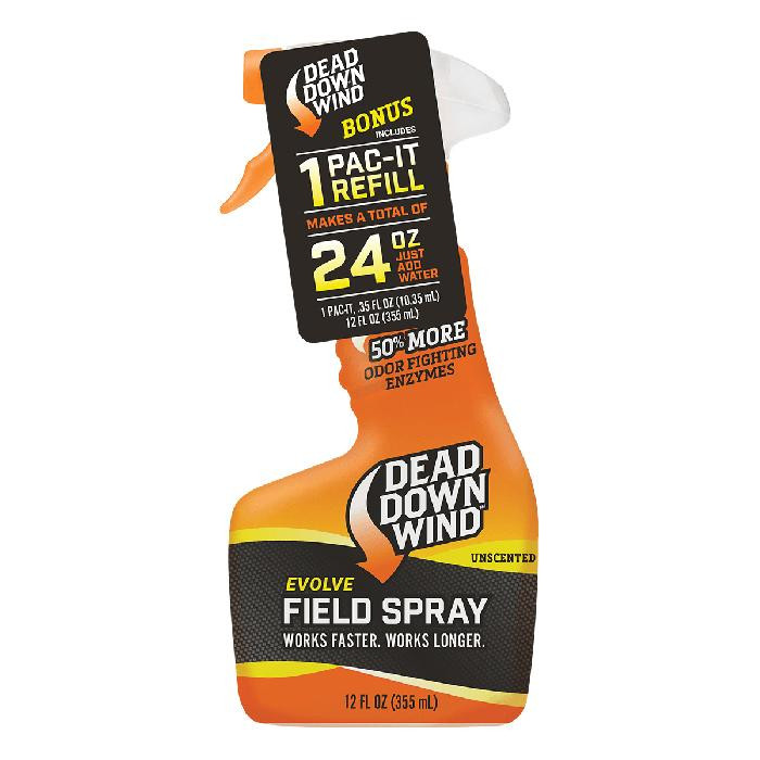 Dead Down Wind Evolve 3D+ Field Spray & Pac-it Refill Combo 64 oz - 136818