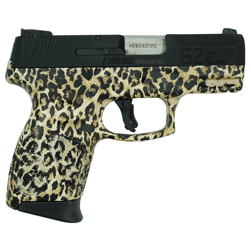 Taurus G2C 9mm 3.2" 12rd Handgun, Leopard Print - 1-G2C931-12