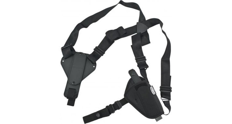 Uncle Mike's Plain Black Nylon Shoulder Holster - 8716