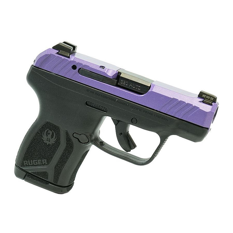 Ruger LCP 380 Max .380 Auto 2.75" 10rd Handgun, Purple Pearl - 13716