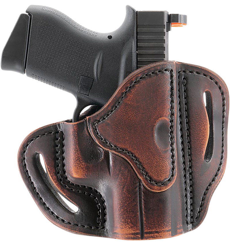 1791 Gunleather BHC Optic Ready OWB Compact Belt Slide Holster, Vintage - ORBHCVTGR