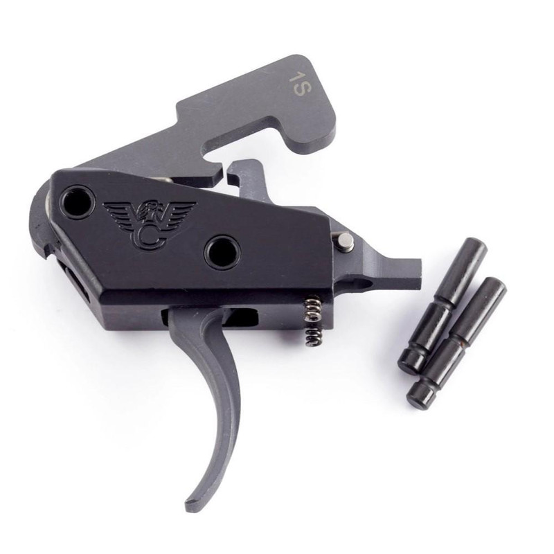 Wilson Combat Tactical Trigger Unit for AR Platform Single Stage Semi Auto 3.5-4 lb Black - TR-TTU