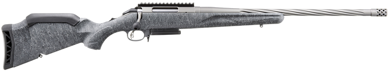 Ruger American Gen II 7mm-08 Rem 3+1 20" Bolt-Action Rifle, Gun Metal Gray Cerakote with Gray Splatter Stock - 46903
