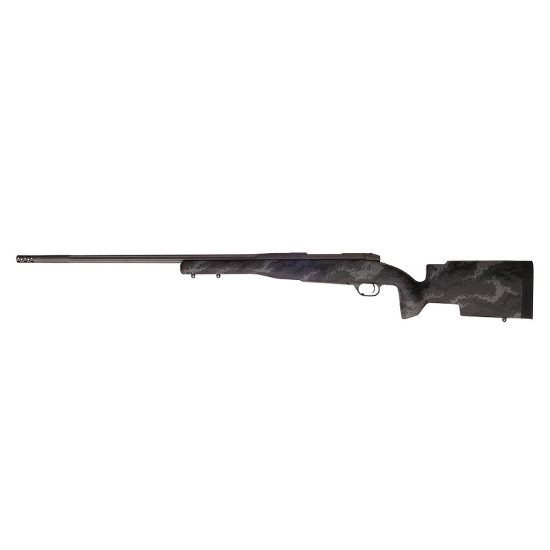 Weatherby Mark V Accumark Pro 6.5 Wby RPM 24" 4rd Bolt-Action Rifle, Tungsten Gray Cerakote - MAP01N65RWR6B