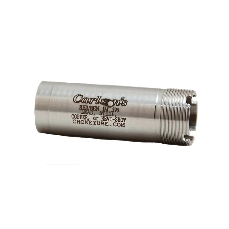 Carlson's Flush Mount Improved Modified Choke Tube for Beretta/Benelli Mobil 20ga, Silver - 50615