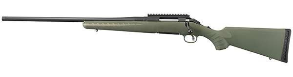 Ruger American Predator 7mm-08 Rem 22" 4rd Bolt-Action Rifle, Moss Green/Matte Black - 26917