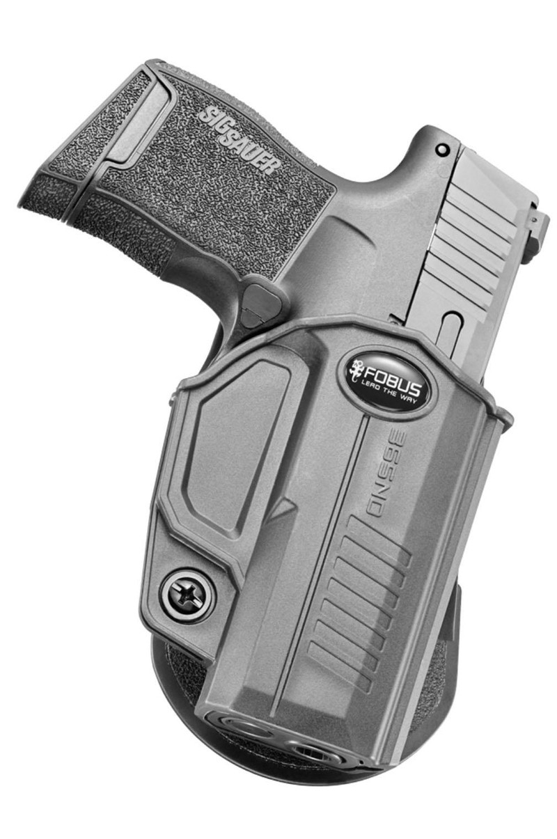 Fobus Paddle Holster Right Hand Sig Sauer P365, Black - 365ND