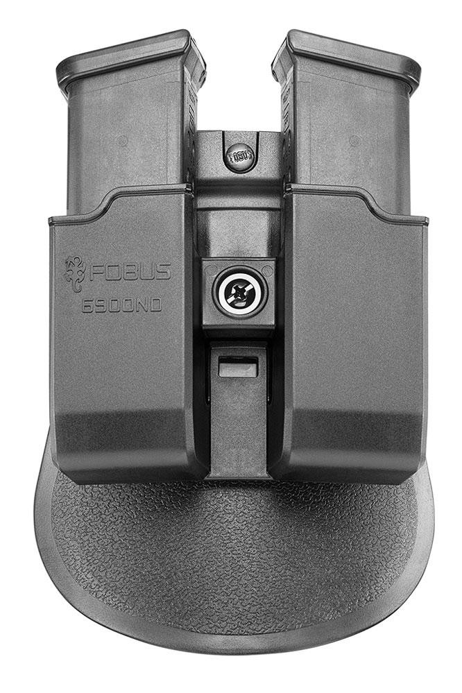 Fobus Double Mag Pouch Paddle Glock 9/40, Black - 6900NDRP