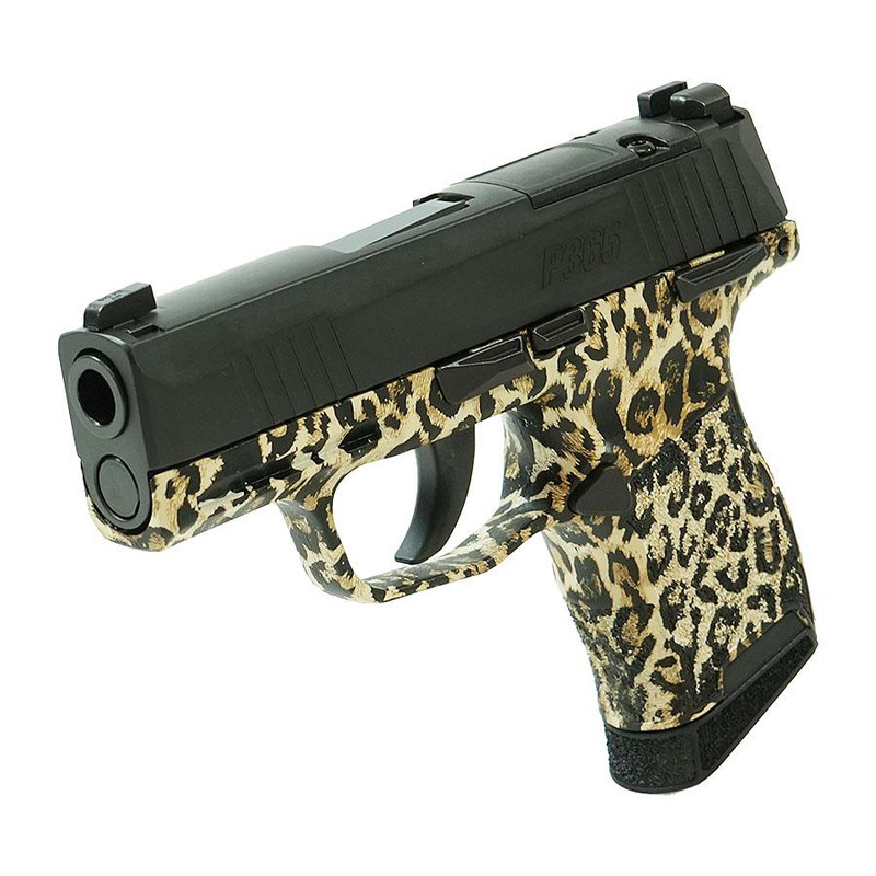 Sig Sauer P365 9mm 3.1" 10rd Handgun, Leopard Print - 365-9-BXR3P-MS