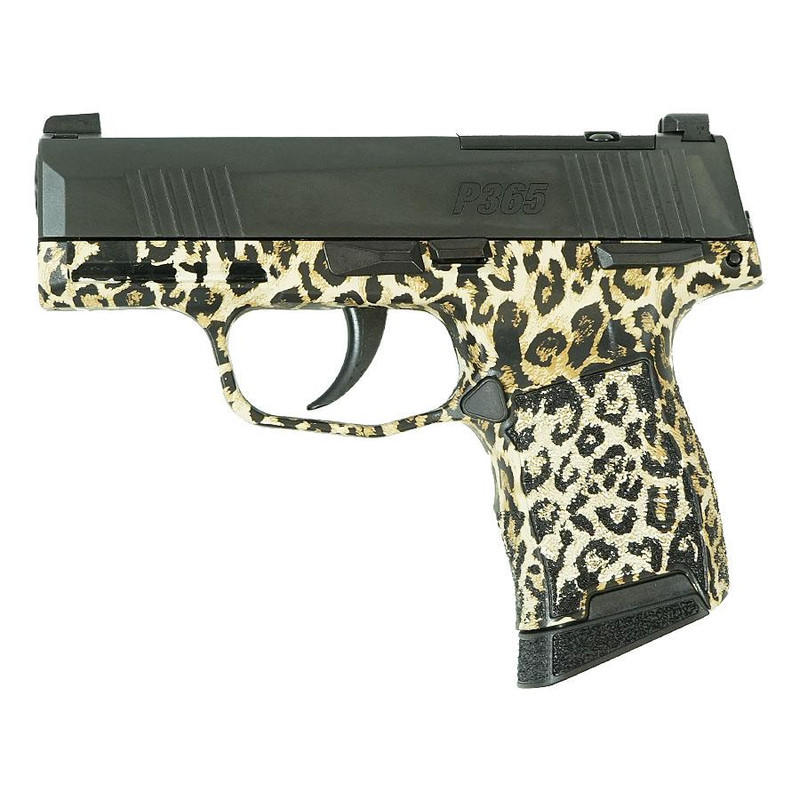 Sig Sauer P365 9mm 3.1" 10rd Handgun, Leopard Print - 365-9-BXR3P-MS