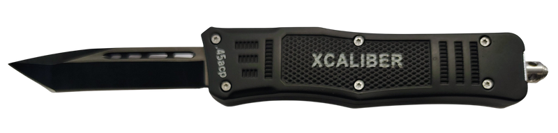 Xcaliber Knife Company 45 ACP OTF Tanto Black - 728881687454