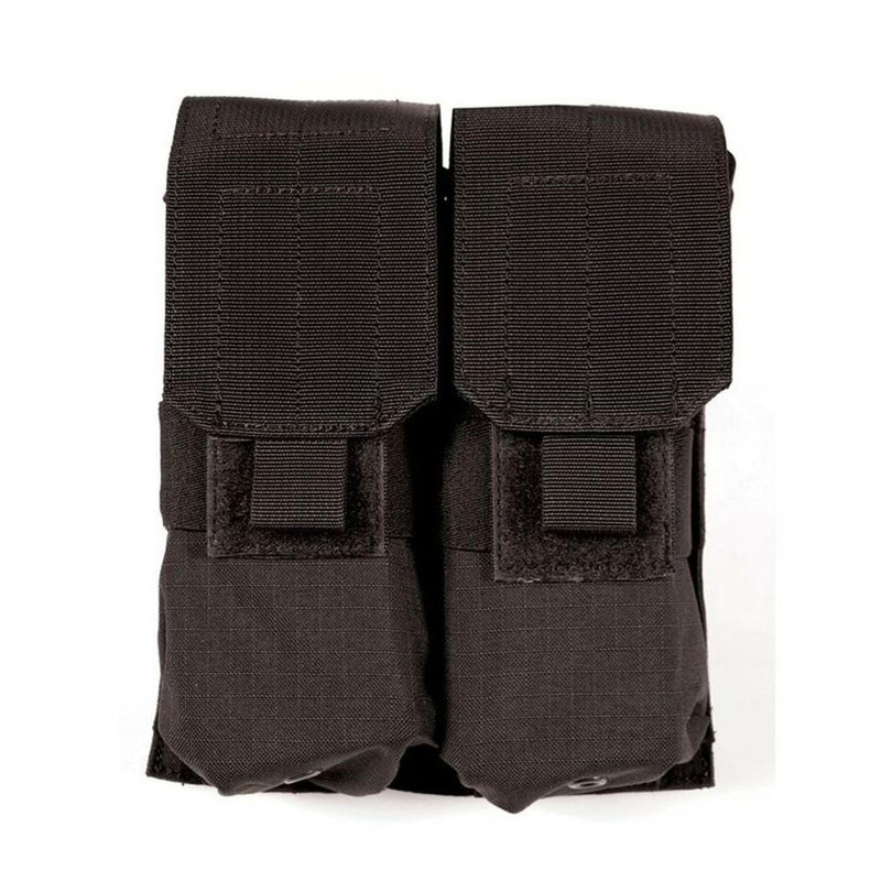 Blackhawk STRIKE M4 Double Mag Pouch Black - XO37CL03BK