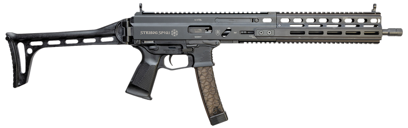 Grand Power Stribog SP9A1 9mm Luger 16" 30+1 Rifle, Black - 810091157923
