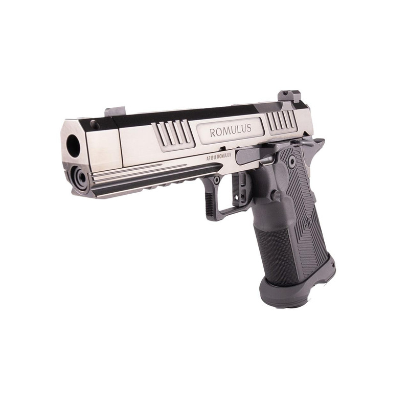 Alpha Foxtrot AF1911 Romulus 9mm Luger 4.25" 19rd Pistol, Polished DLC - AA39X1CMG-PDBK19-NVC