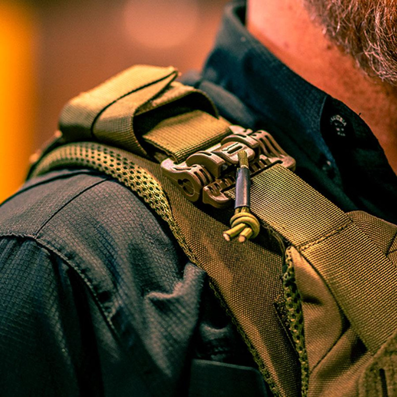 MKS Full Forge Gear Plate Carrier Shelter Black - 22-500-BPC1