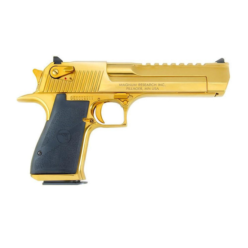 Magnum Research Desert Eagle .357 Magnum 6" 9rd Handgun, Titanium Gold - MR DE357TG