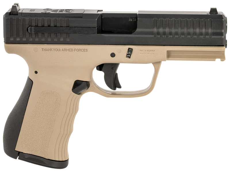 FMK G3 9mm Luger 4" 14+1 Handgun, Flat Dark Earth - FMKG49DE