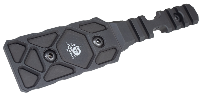 Odin Works M-LOK to Arca 3 Way Rail, Black Matte - ACC-ML-ARCA-Multi-RAIL