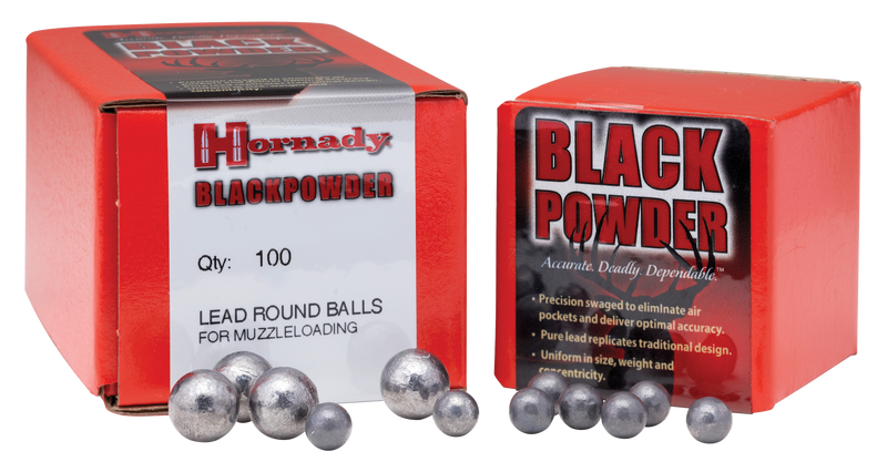 Hornady Lead Round Ball .50 Caliber - 6088