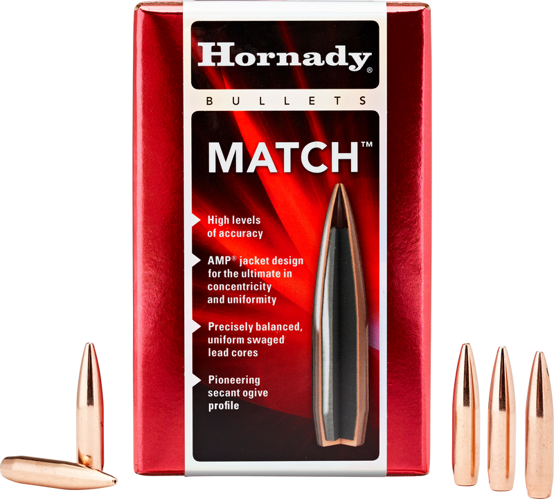 Hornady ELD Match 6mm .243 108 Grain Reloading Bullets - 24561