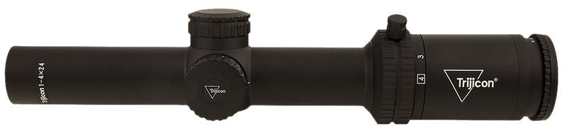 Trijicon Credo 1-4x24mm 30mm Tube Matte Black Illuminated Red MRAD Ranging Riflescope - 2900011