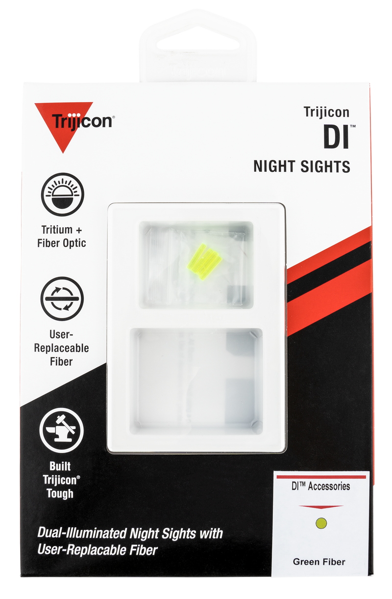Trijicon DI Night Sight Fiber Replacement Pack Green - AC50010