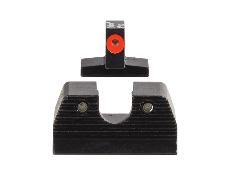 Trijicon HD XR Night Sight Set, Green Tritium/Orange Outline - 600891