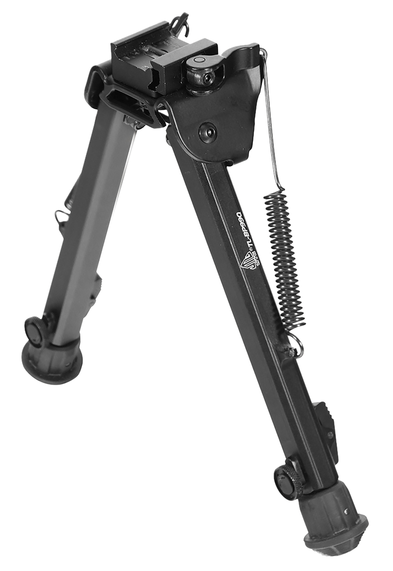 Leapers UTG Super Duty Bipod with QD Lever 8"-12.8" Black - TLBP99Q
