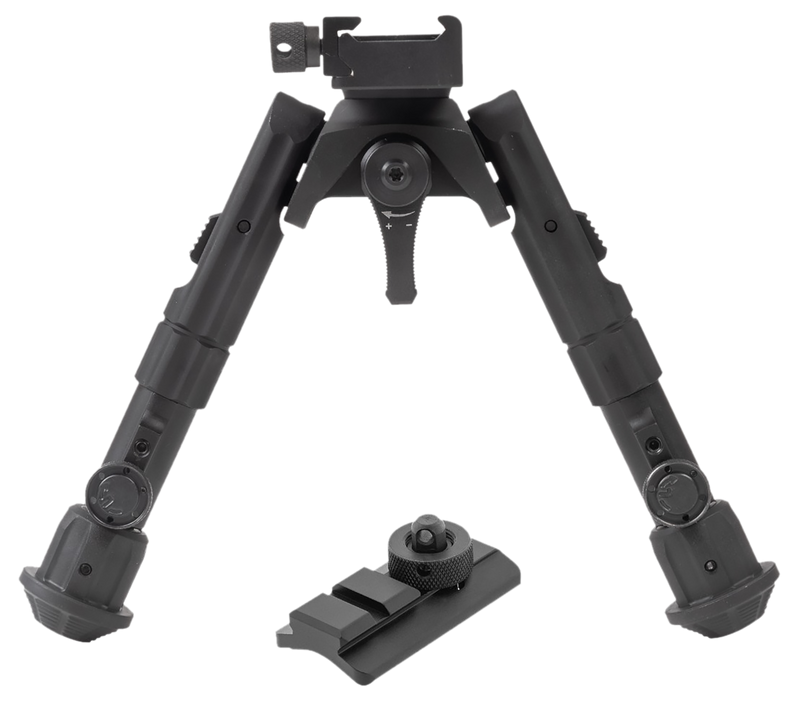 Leapers Recon 360 Bipod, Matte Black - TLBP02B