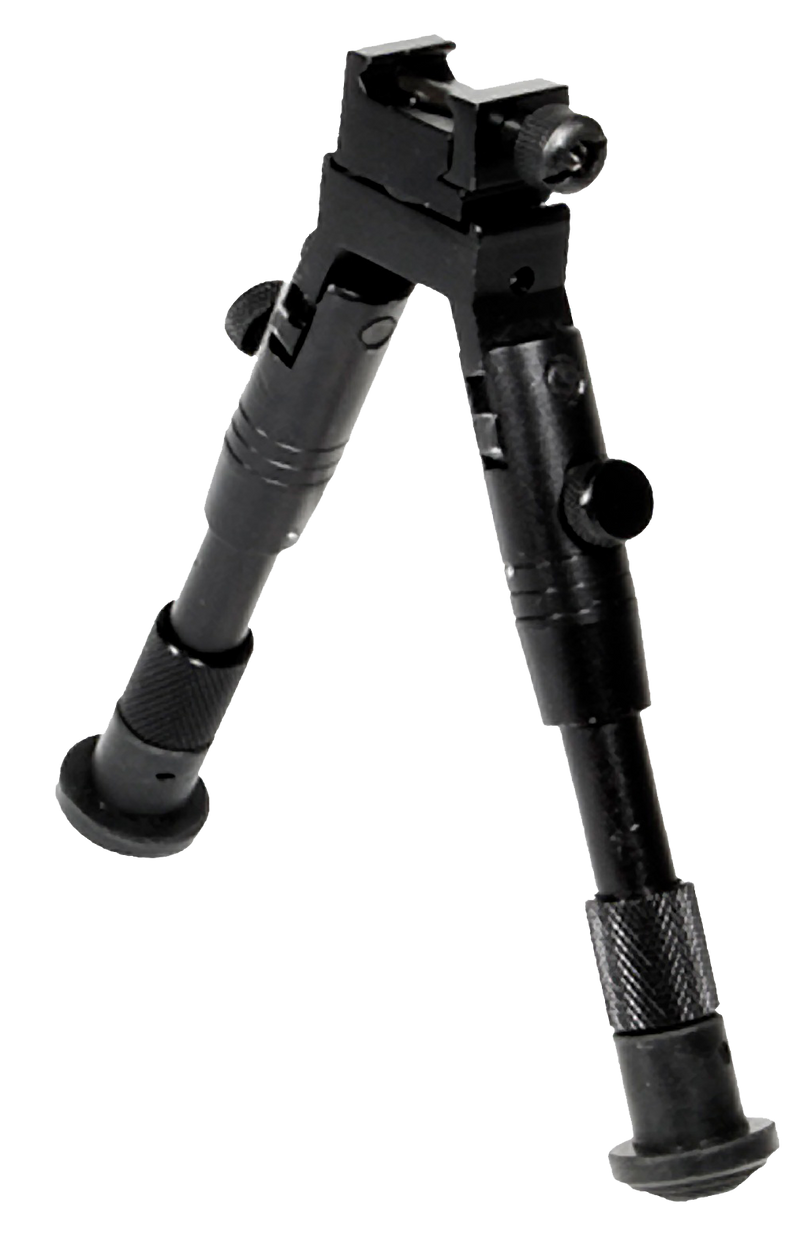 Leapers UTG Shooter's SWAT Bipod Matte Black 6.2-6.7" - TL-BP28S