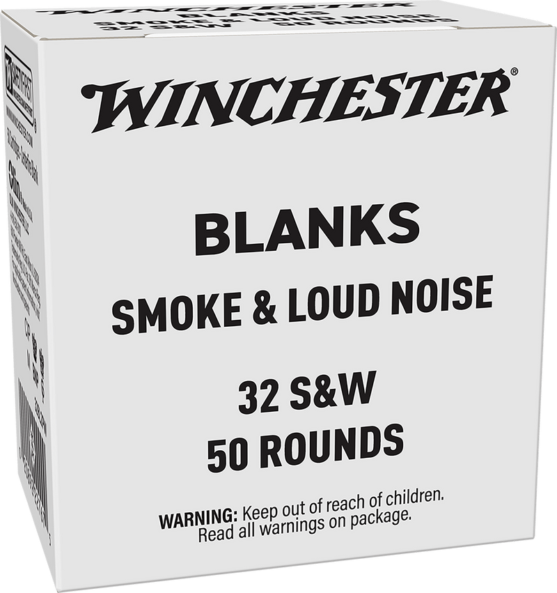 Winchester Super X Brass 32 S&W Blank 50 Round Box - 32BL2PW