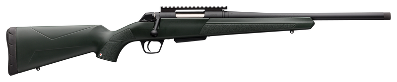 Winchester XPR Stealth 308 Win 16.5" 3+1 Bolt-Action Rifle, Black Perma-Cote with Green Synthetic Stock - 535757290