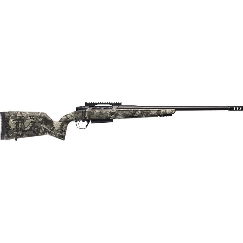 Christensen Arms Evoke Hunter 7mm Backcountry 20" 4rd Bolt-Action Rifle, Black/Multi-Tone Green - 801-15037-01