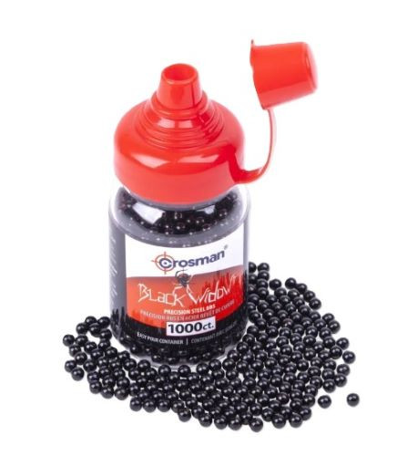 Crosman Black Widow BBs 4.5mm 1000ct - CBW1K
