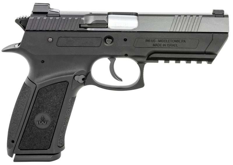 IWI Jericho 941 Enhanced 9mm 4.4" 17rd Pistol, Black - J941PL9II