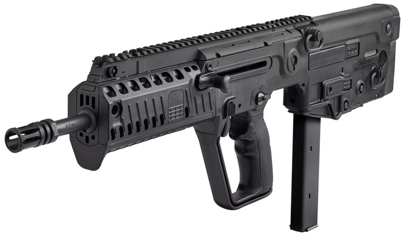 IWI Tavor X95 9mm 17" 32+1 Rifle, Black - XB17-9