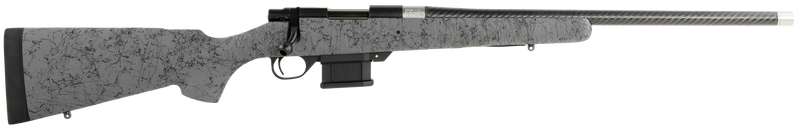 Howa M1500 Mini Action 6mm ARC 5+1 20" Bolt-Action Rifle, Matte Blue/Gray - HHSCF6ARCGRYBLK