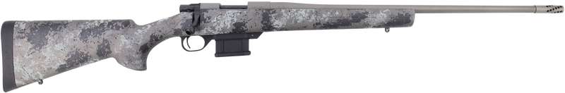 Howa M1500 Mini Fence Line 6mm ARC 22" 5+1 Bolt-Action Rifle, Grey Light Camo - HMFN6ARCGL