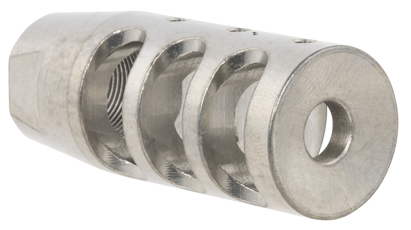 TacFire Compensator, Stainless Steel with 5/8"-24 tpi Threads 2.50" OAL for .308 Win - MZ10023SSN