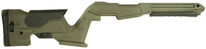 Archangel Precision Stock for Ruger 10/22, OD Green Synthetic with Adjustable Cheek Riser - AAP1022OD