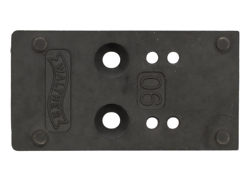 Walther Arms PDP 2.0 Optic Plate, Black - 5136197